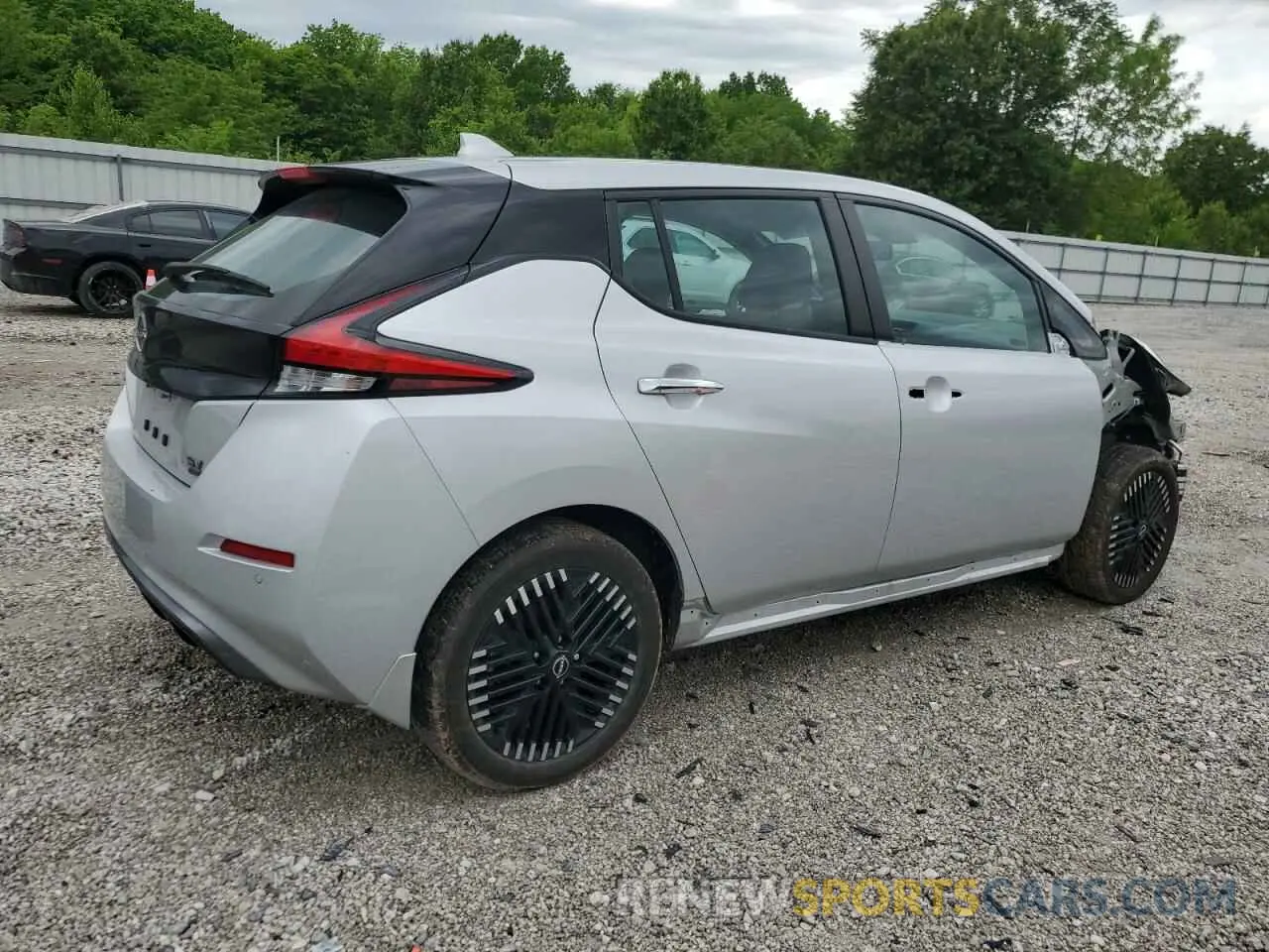 3 Photograph of a damaged car 1N4CZ1CV6PC563116 NISSAN LEAF 2023
