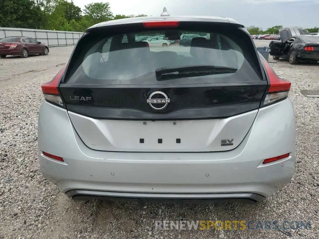 6 Photograph of a damaged car 1N4CZ1CV6PC563116 NISSAN LEAF 2023
