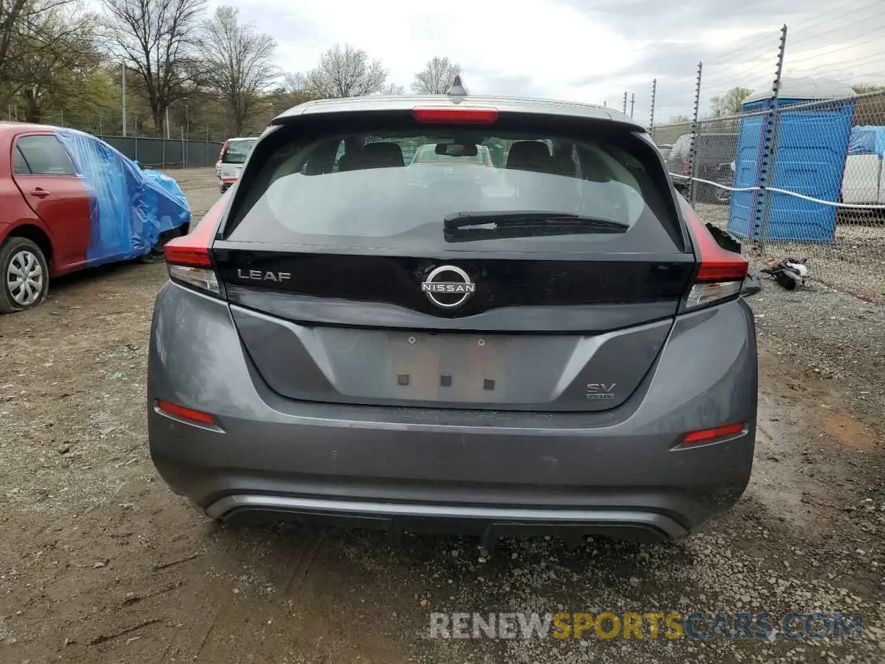 6 Photograph of a damaged car 1N4CZ1CV7PC558569 NISSAN LEAF 2023