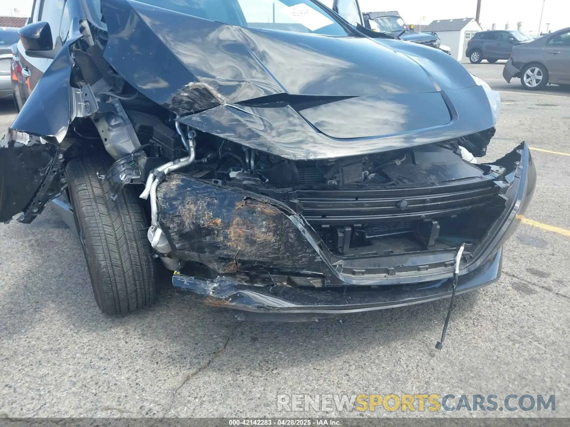 6 Photograph of a damaged car 1N4CZ1CV7PC562041 NISSAN LEAF 2023