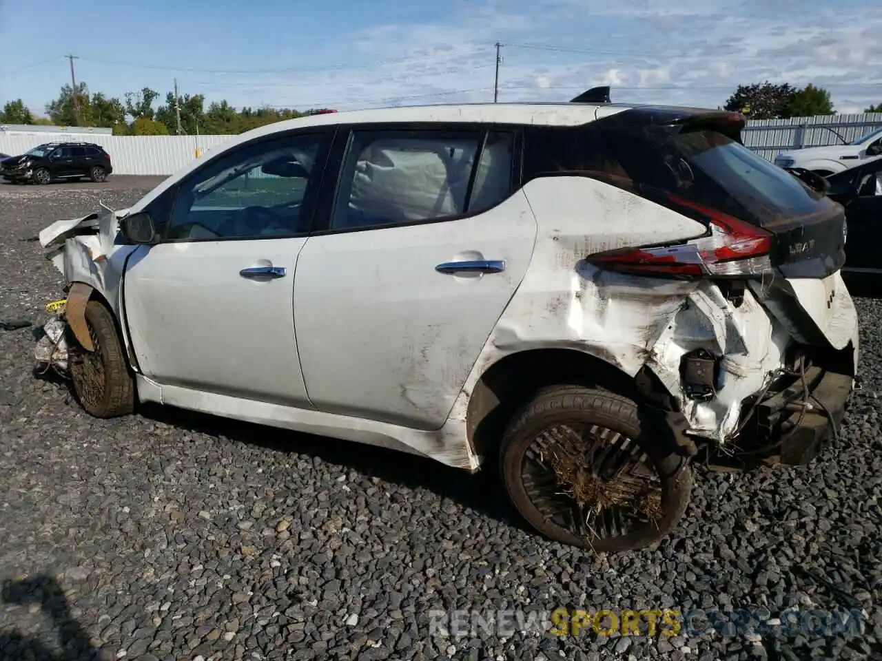 2 Photograph of a damaged car 1N4CZ1CV7PC562928 NISSAN LEAF 2023