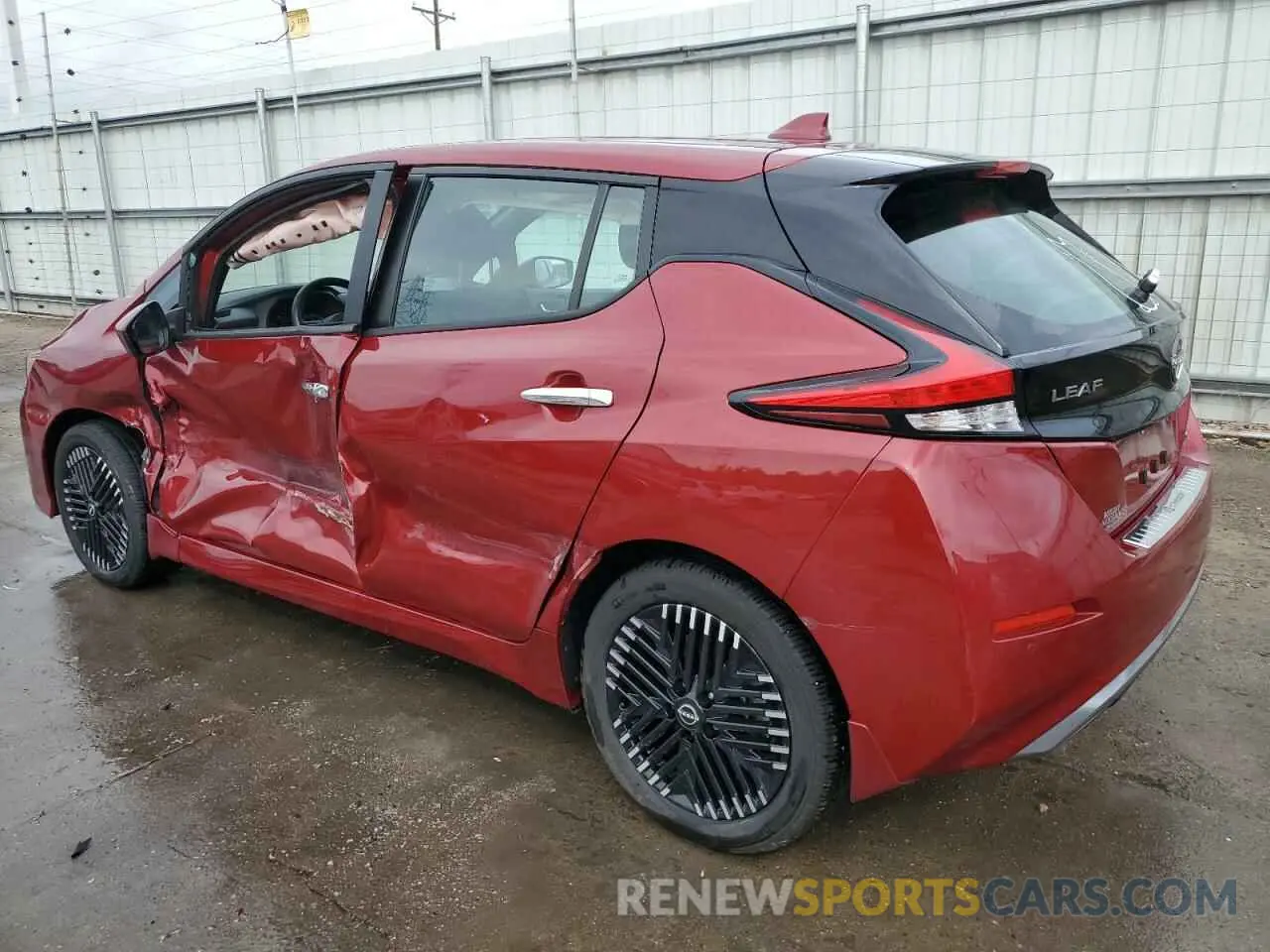 2 Photograph of a damaged car 1N4CZ1CV9PC552403 NISSAN LEAF 2023