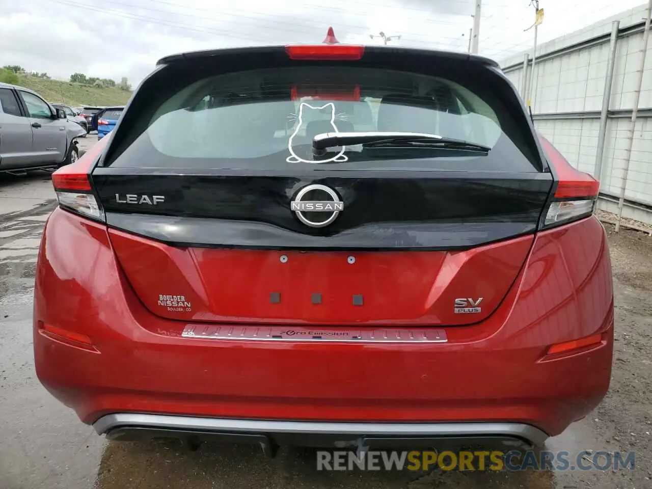 6 Photograph of a damaged car 1N4CZ1CV9PC552403 NISSAN LEAF 2023