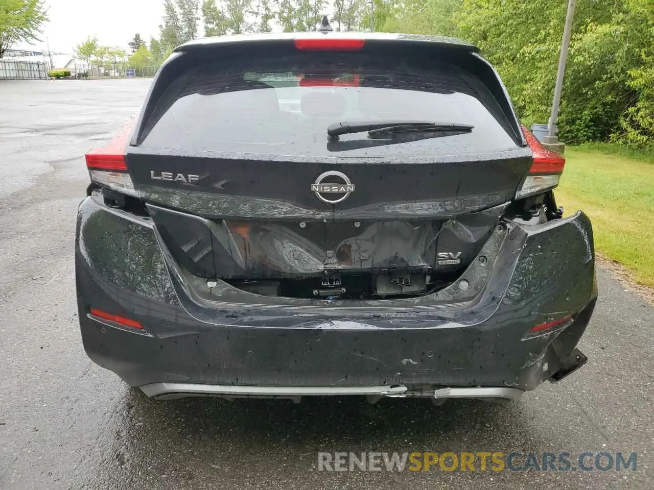 6 Photograph of a damaged car 1N4CZ1CVXPC552443 NISSAN LEAF 2023