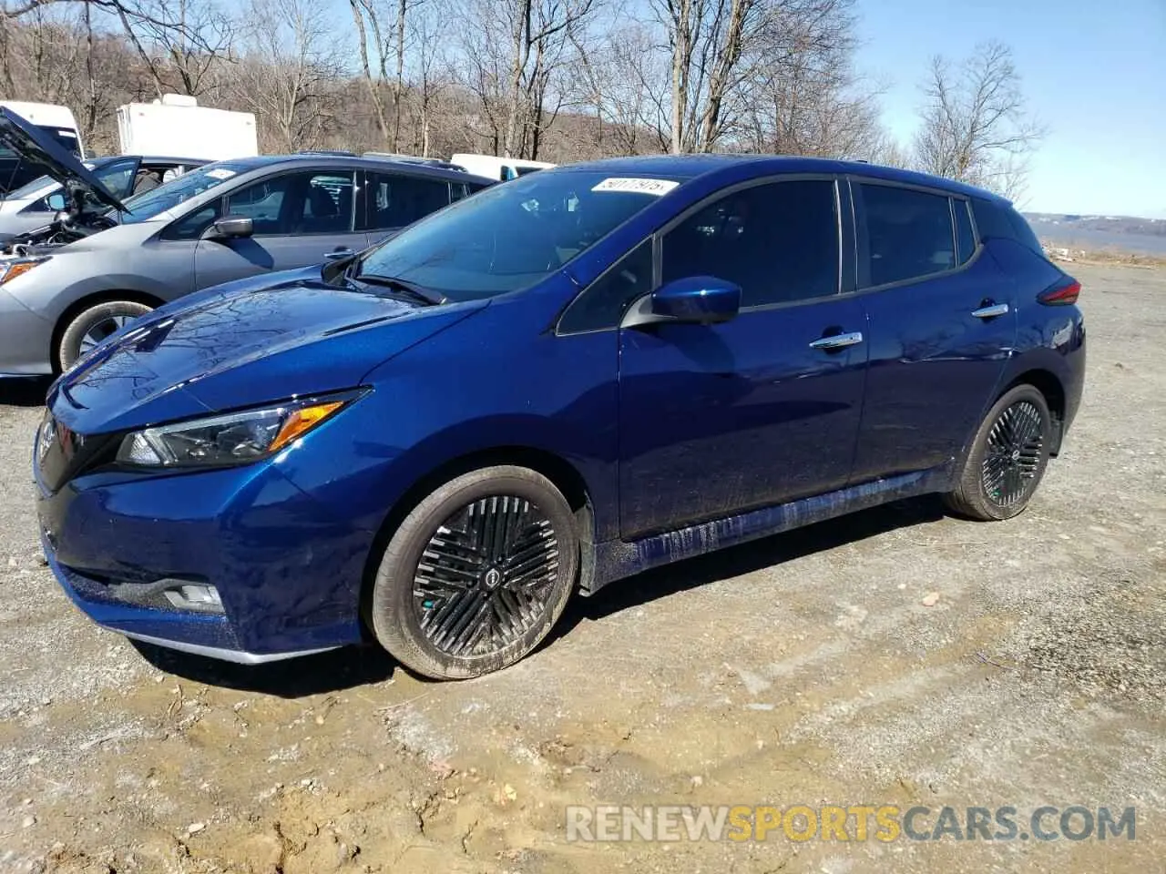 1 Photograph of a damaged car 1N4CZ1CV3RC551816 NISSAN LEAF 2024