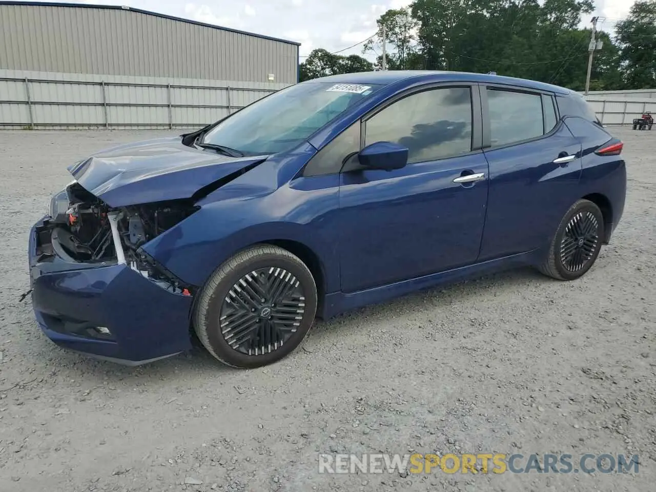 1 Photograph of a damaged car 1N4CZ1CV3RC552187 NISSAN LEAF 2024