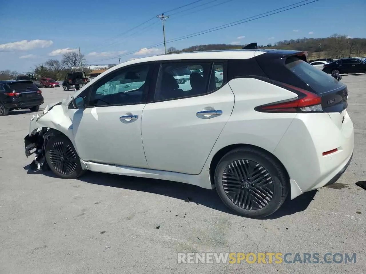 2 Photograph of a damaged car 1N4CZ1CV6RC554676 NISSAN LEAF 2024