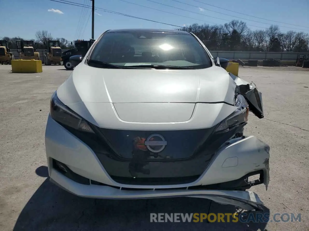 5 Photograph of a damaged car 1N4CZ1CV6RC554676 NISSAN LEAF 2024