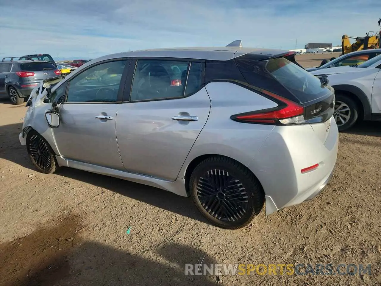 2 Photograph of a damaged car 1N4CZ1CV6RC555505 NISSAN LEAF 2024