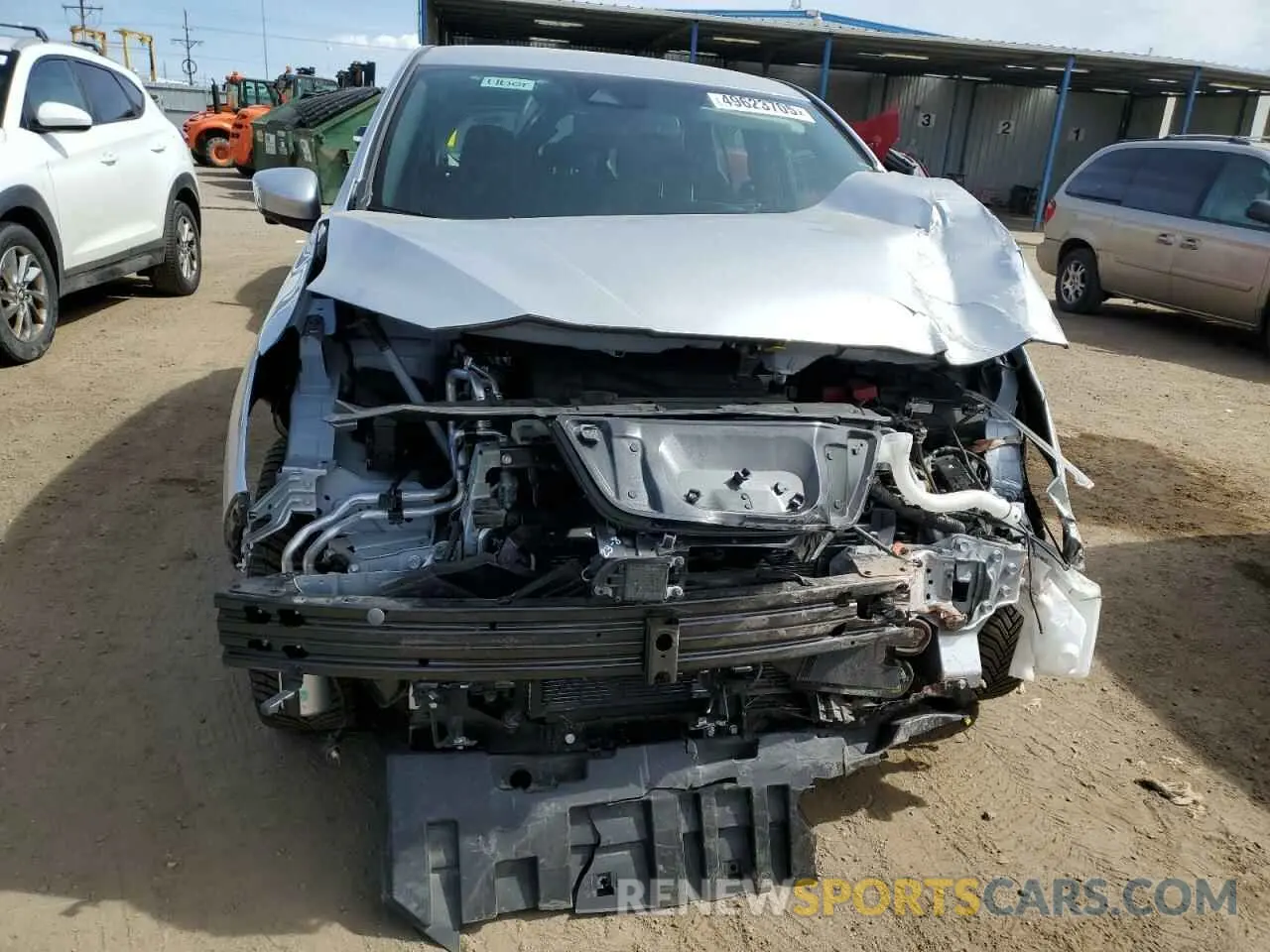 5 Photograph of a damaged car 1N4CZ1CV6RC555505 NISSAN LEAF 2024
