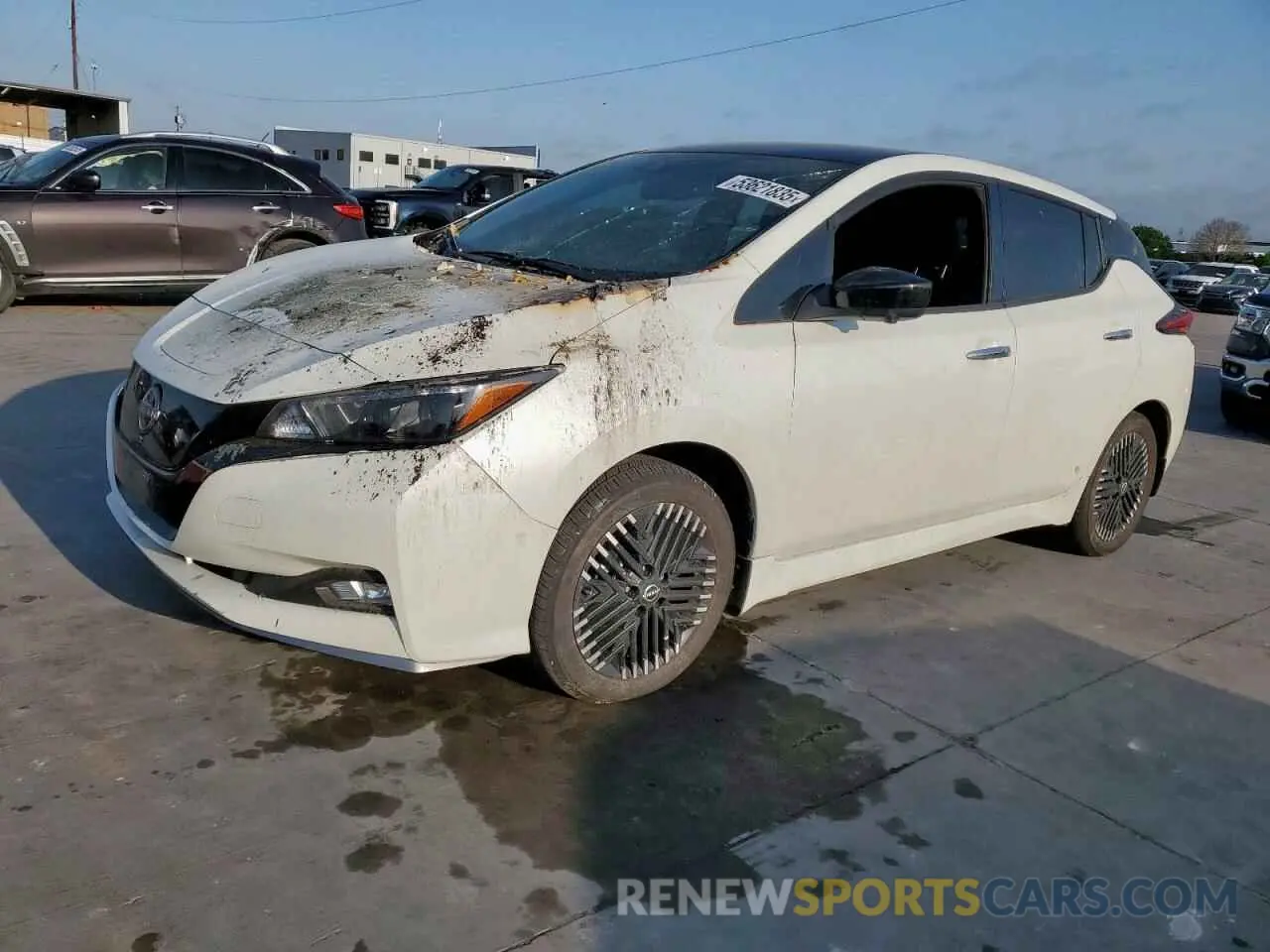 1 Photograph of a damaged car 1N4CZ1CV7RC551740 NISSAN LEAF 2024