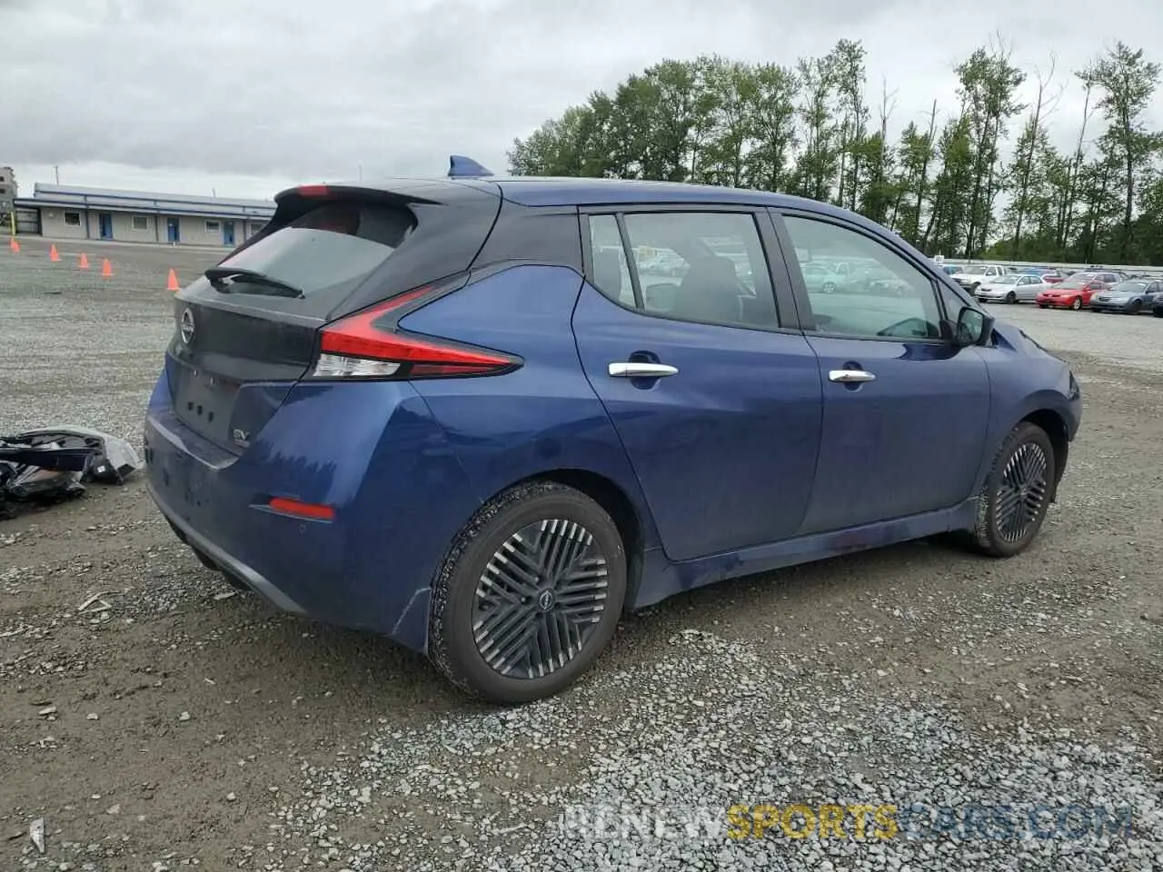 3 Photograph of a damaged car 1N4CZ1CV8RC554825 NISSAN LEAF 2024