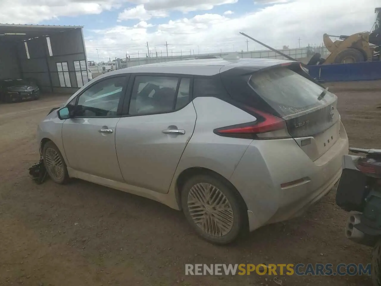 2 Photograph of a damaged car 1N4CZ1CV9RC553019 NISSAN LEAF 2024