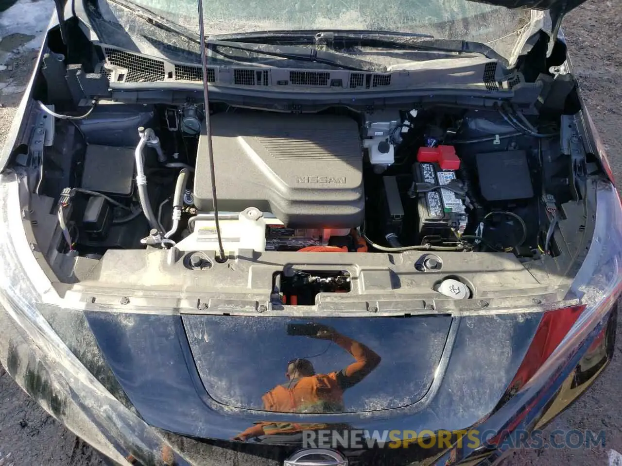11 Photograph of a damaged car 1N4AZ1BV1SC550016 NISSAN LEAF 2025