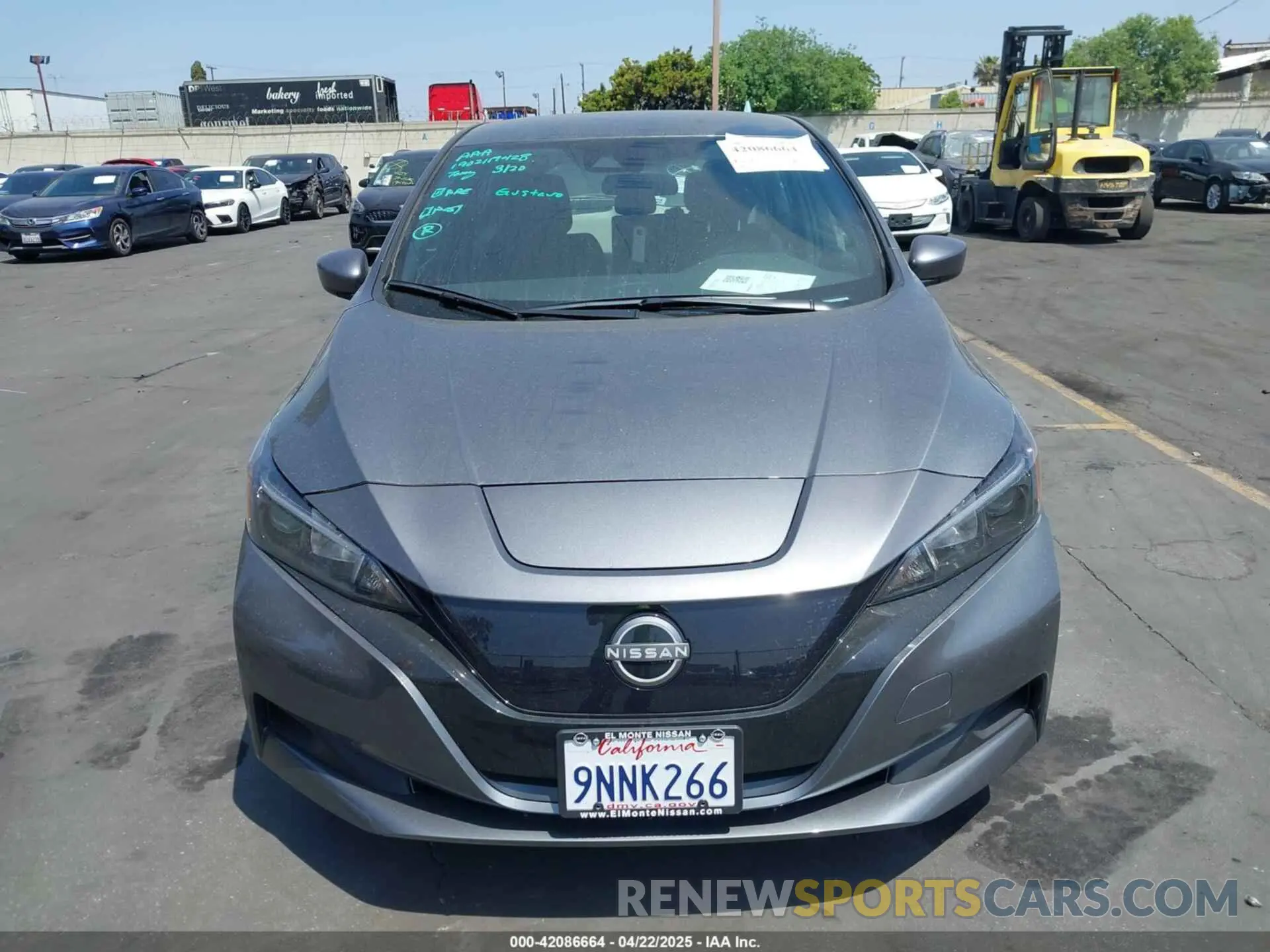 13 Photograph of a damaged car 1N4AZ1BV1SC550694 NISSAN LEAF 2025