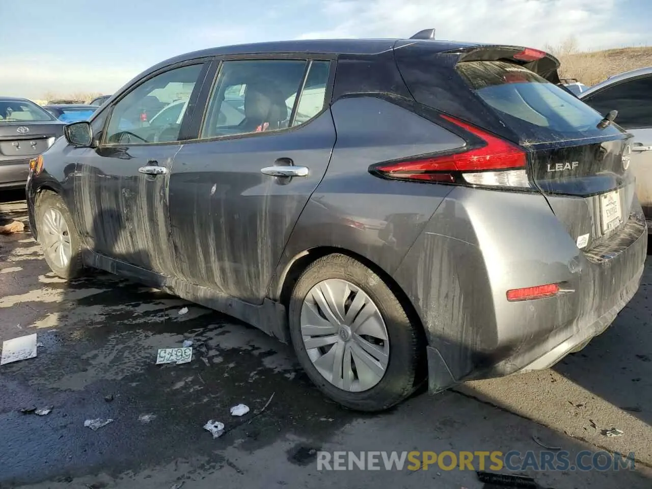 2 Photograph of a damaged car 1N4AZ1BV1SC560402 NISSAN LEAF 2025