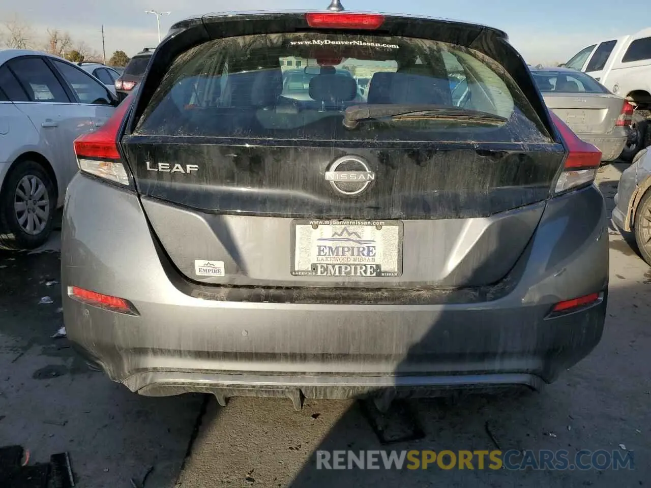 6 Photograph of a damaged car 1N4AZ1BV1SC560402 NISSAN LEAF 2025