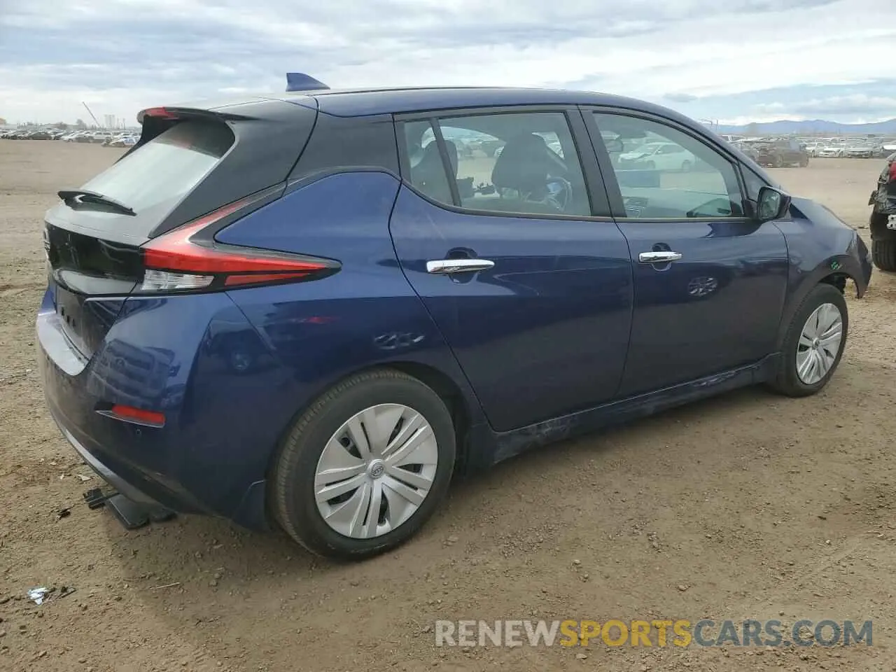 3 Photograph of a damaged car 1N4AZ1BV4SC558885 NISSAN LEAF 2025