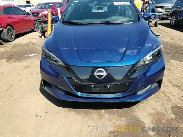 13 Photograph of a damaged car 1N4AZ1BVXSC563587 NISSAN LEAF 2025