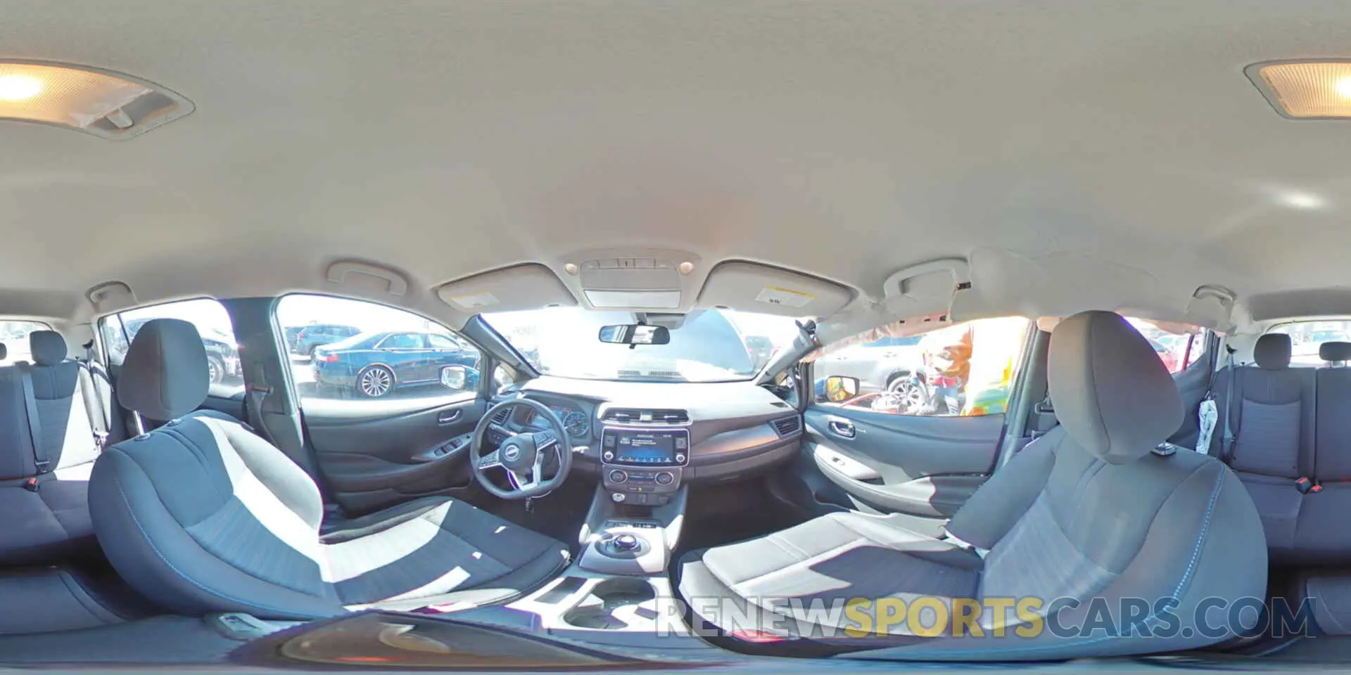14 Photograph of a damaged car 1N4AZ1BVXSC563587 NISSAN LEAF 2025