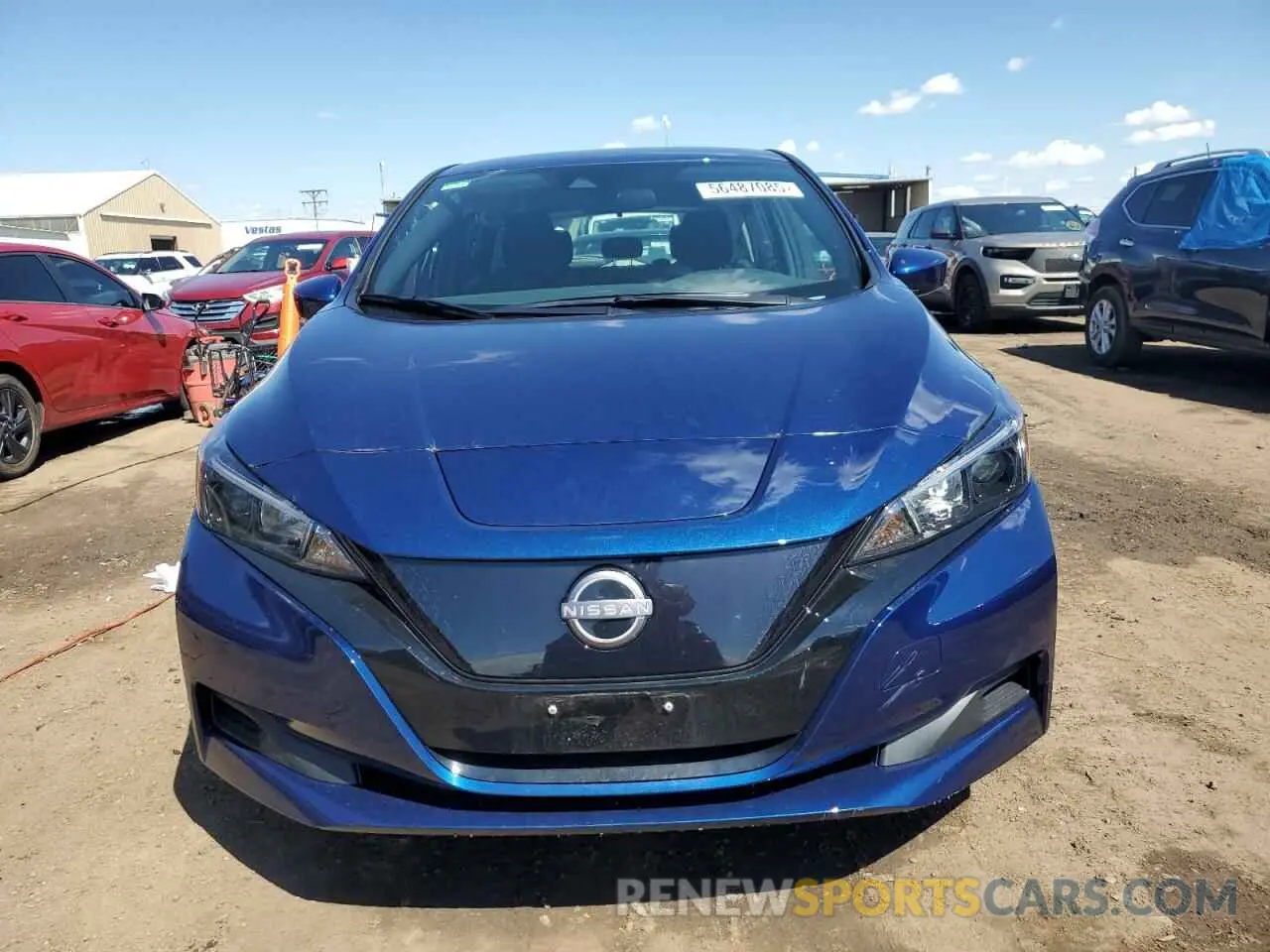 5 Photograph of a damaged car 1N4AZ1BVXSC563587 NISSAN LEAF 2025