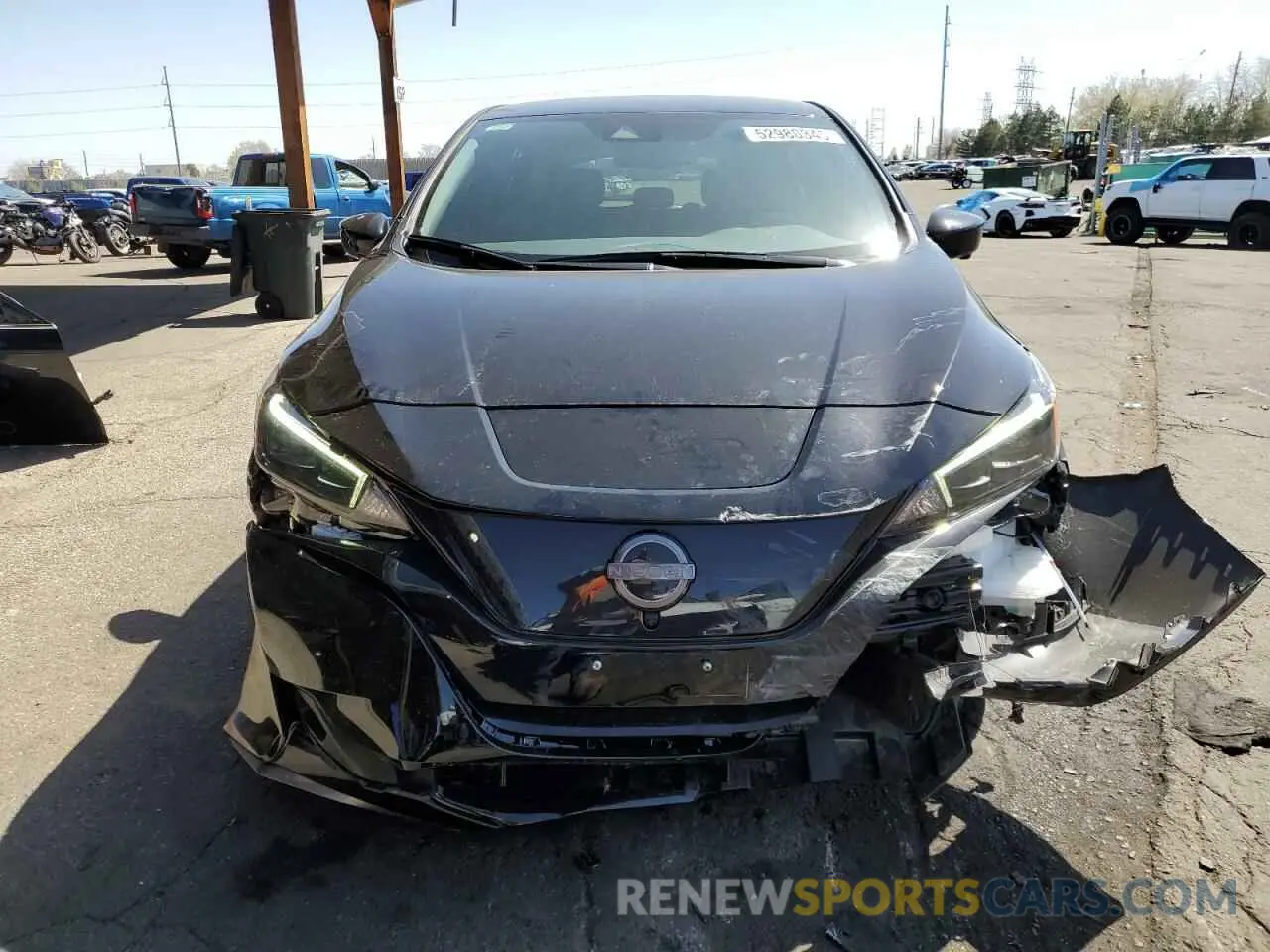 5 Photograph of a damaged car 1N4CZ1CV0SC566585 NISSAN LEAF 2025