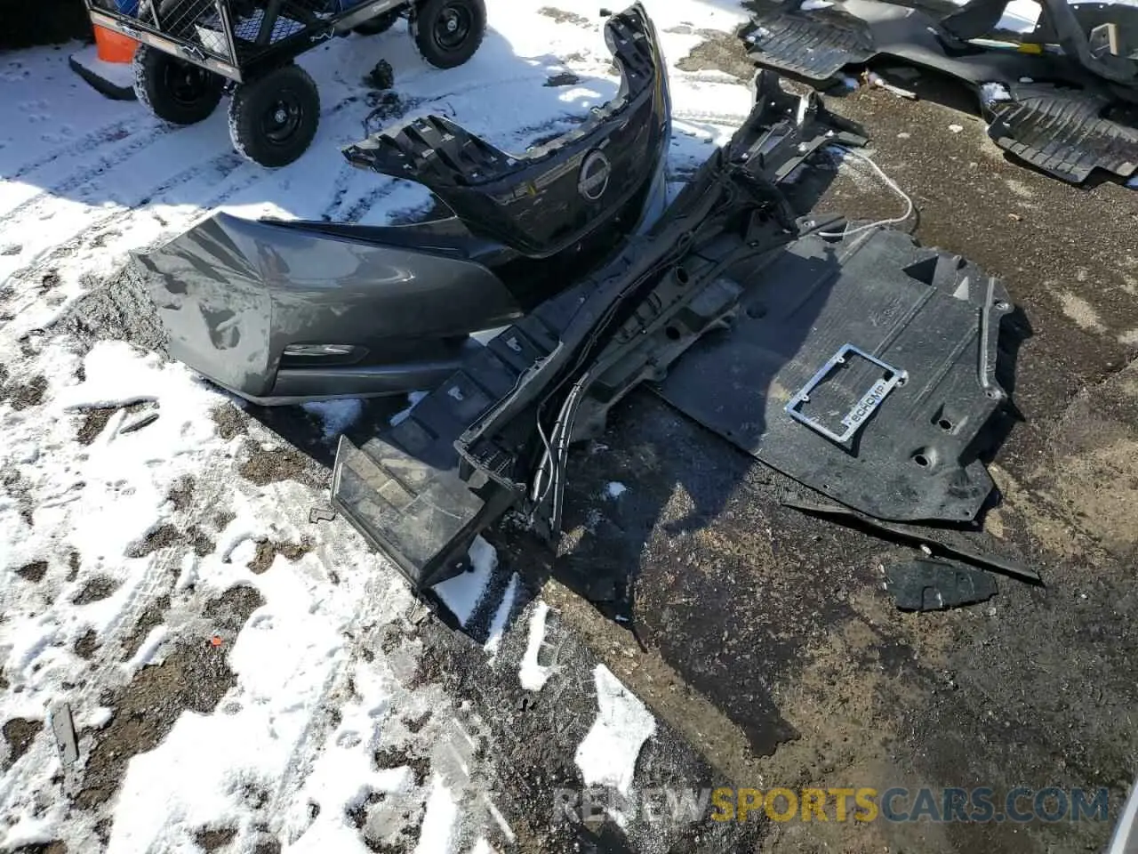 12 Photograph of a damaged car 1N4CZ1CV1SC557488 NISSAN LEAF 2025