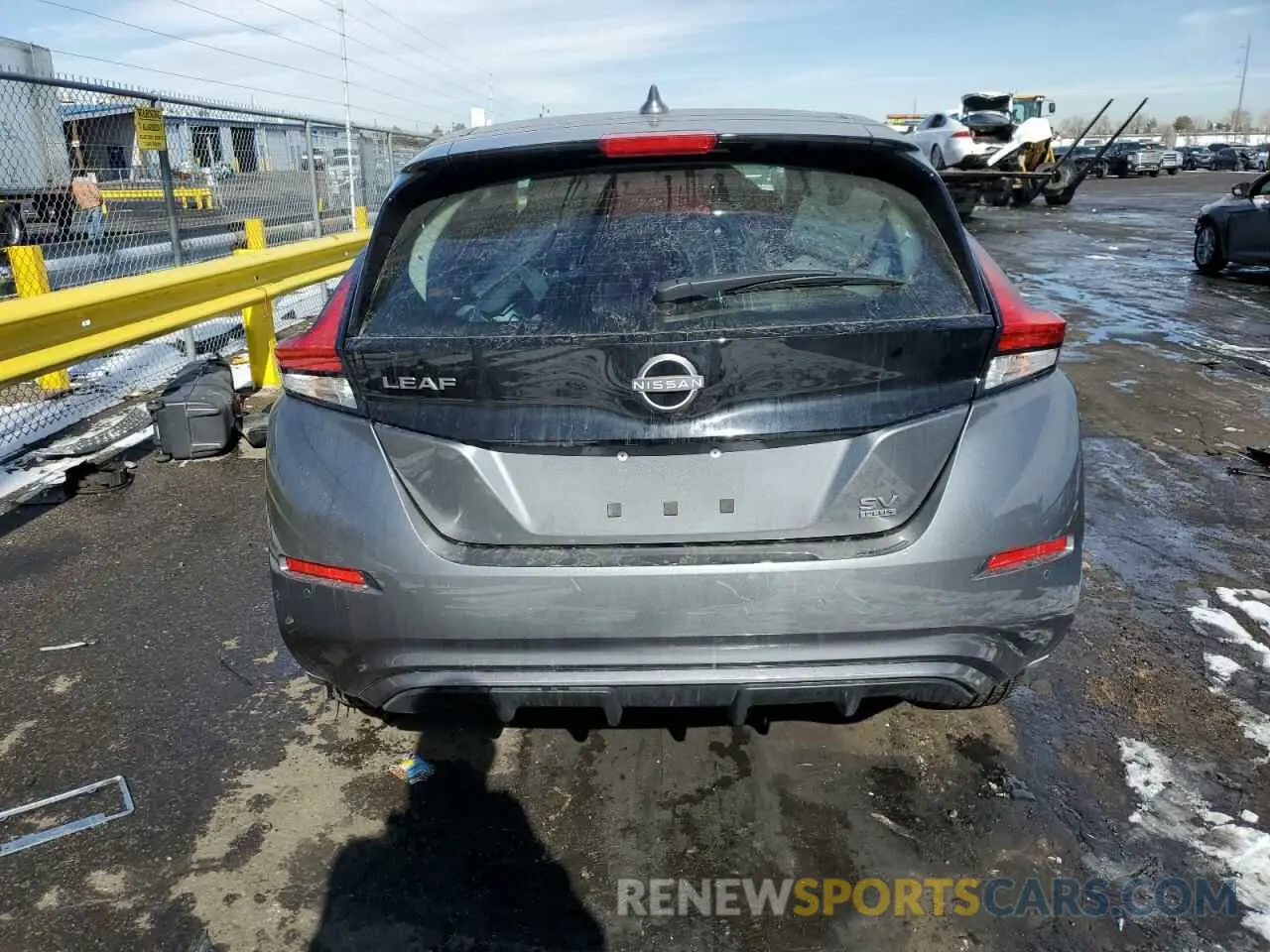 6 Photograph of a damaged car 1N4CZ1CV1SC557488 NISSAN LEAF 2025