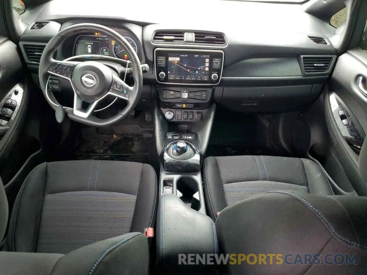 8 Photograph of a damaged car 1N4CZ1CV9SC557643 NISSAN LEAF 2025