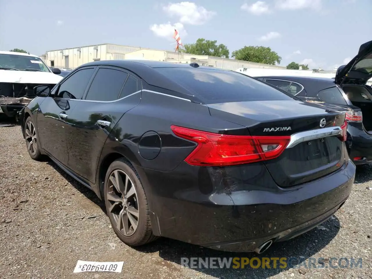 2 Photograph of a damaged car 1N4AA6AP3JC404805 NISSAN MAXIMA 2018
