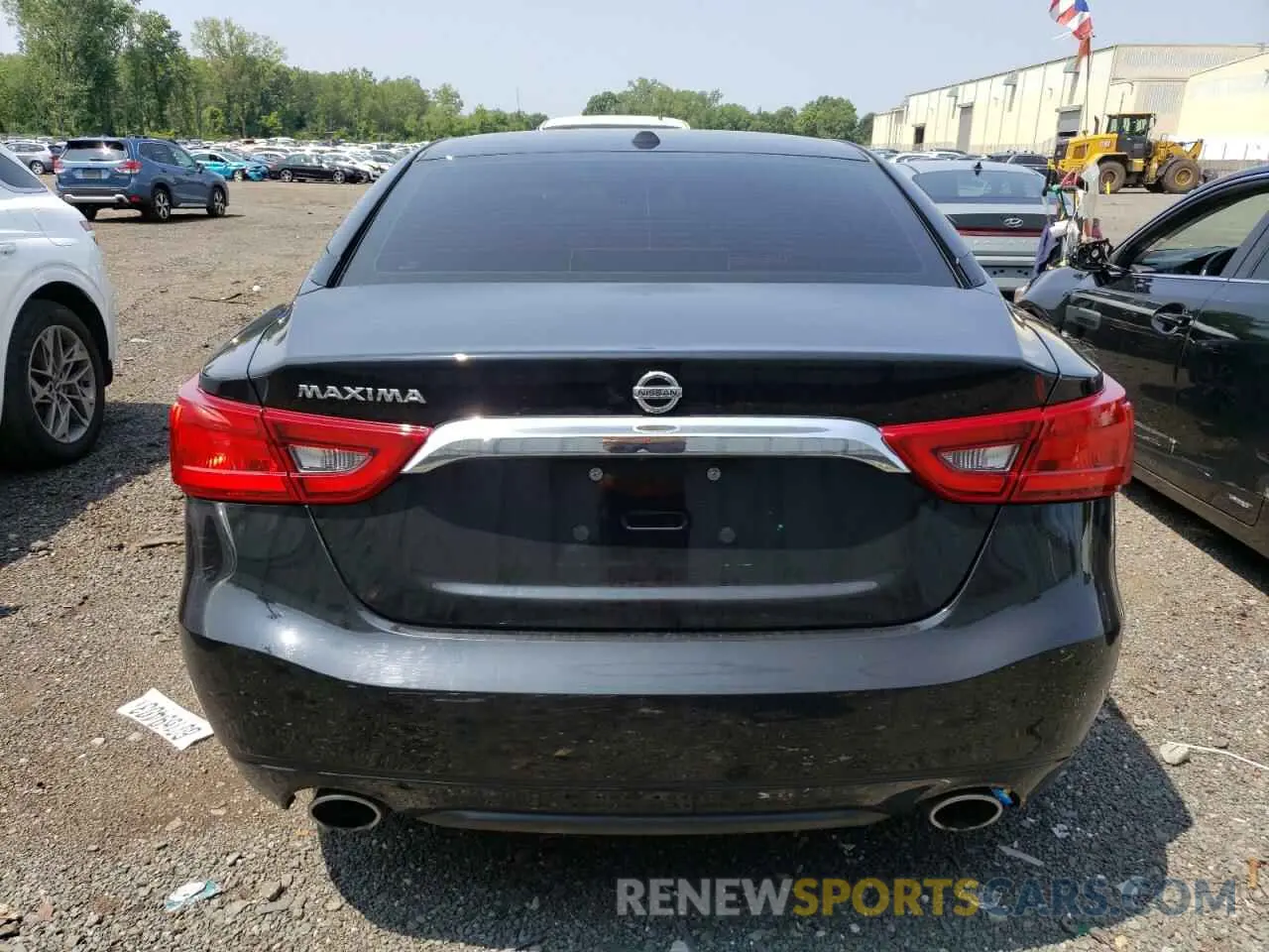 6 Photograph of a damaged car 1N4AA6AP3JC404805 NISSAN MAXIMA 2018