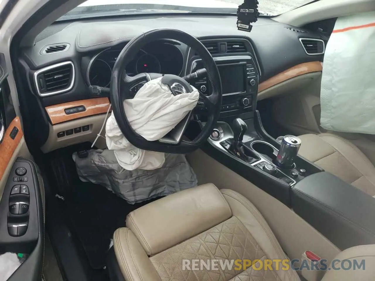 8 Photograph of a damaged car 1N4AA6AV0KC363601 NISSAN MAXIMA 2019
