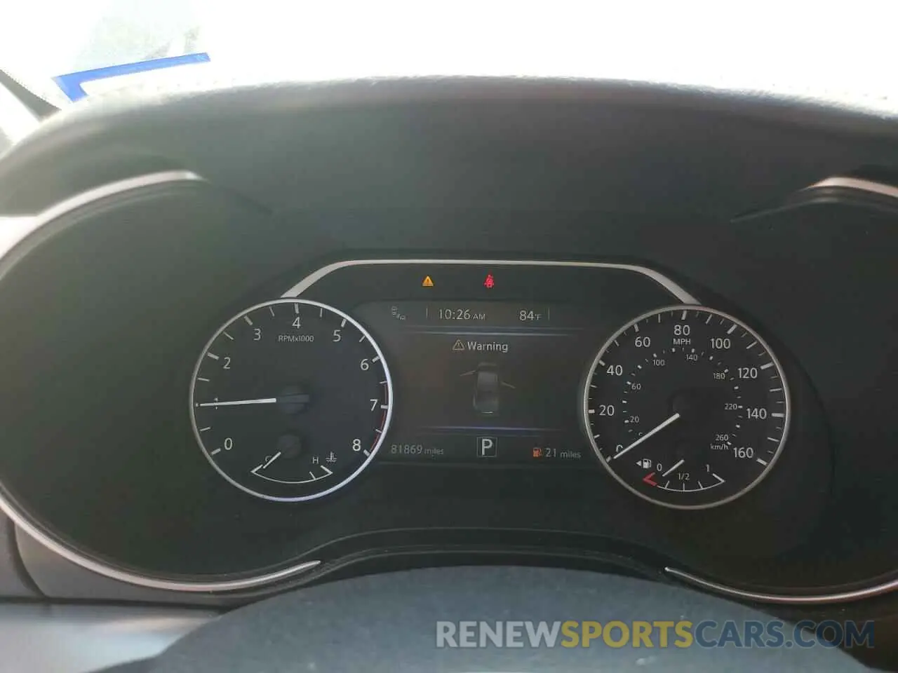 9 Photograph of a damaged car 1N4AA6AV0KC364778 NISSAN MAXIMA 2019