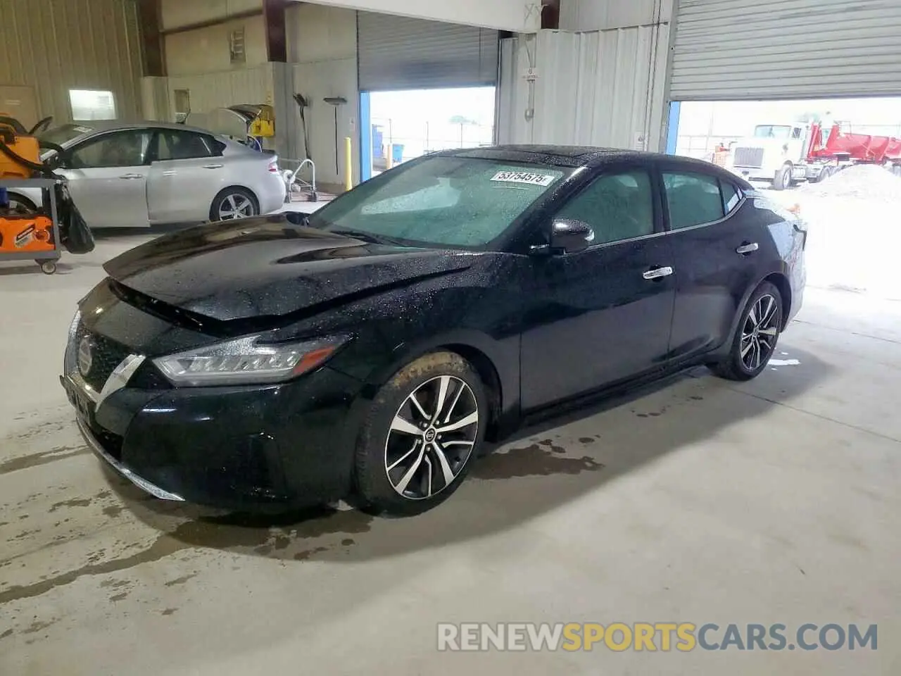 1 Photograph of a damaged car 1N4AA6AV0KC370273 NISSAN MAXIMA 2019
