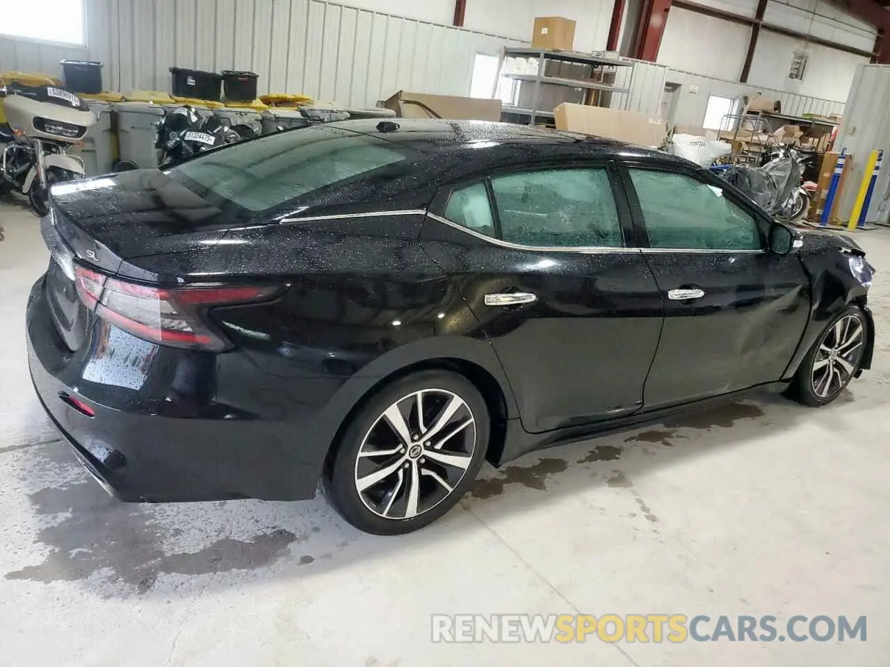3 Photograph of a damaged car 1N4AA6AV0KC370273 NISSAN MAXIMA 2019