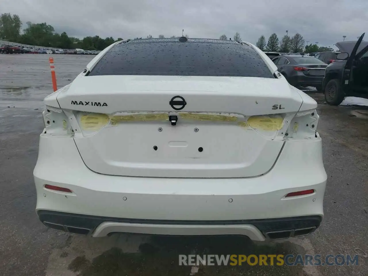 6 Photograph of a damaged car 1N4AA6AV0KC371116 NISSAN MAXIMA 2019