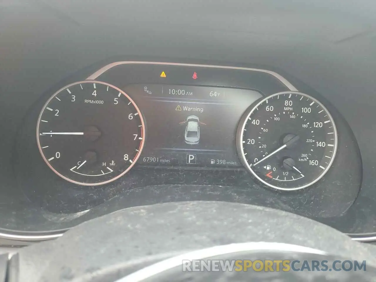 9 Photograph of a damaged car 1N4AA6AV0KC371116 NISSAN MAXIMA 2019