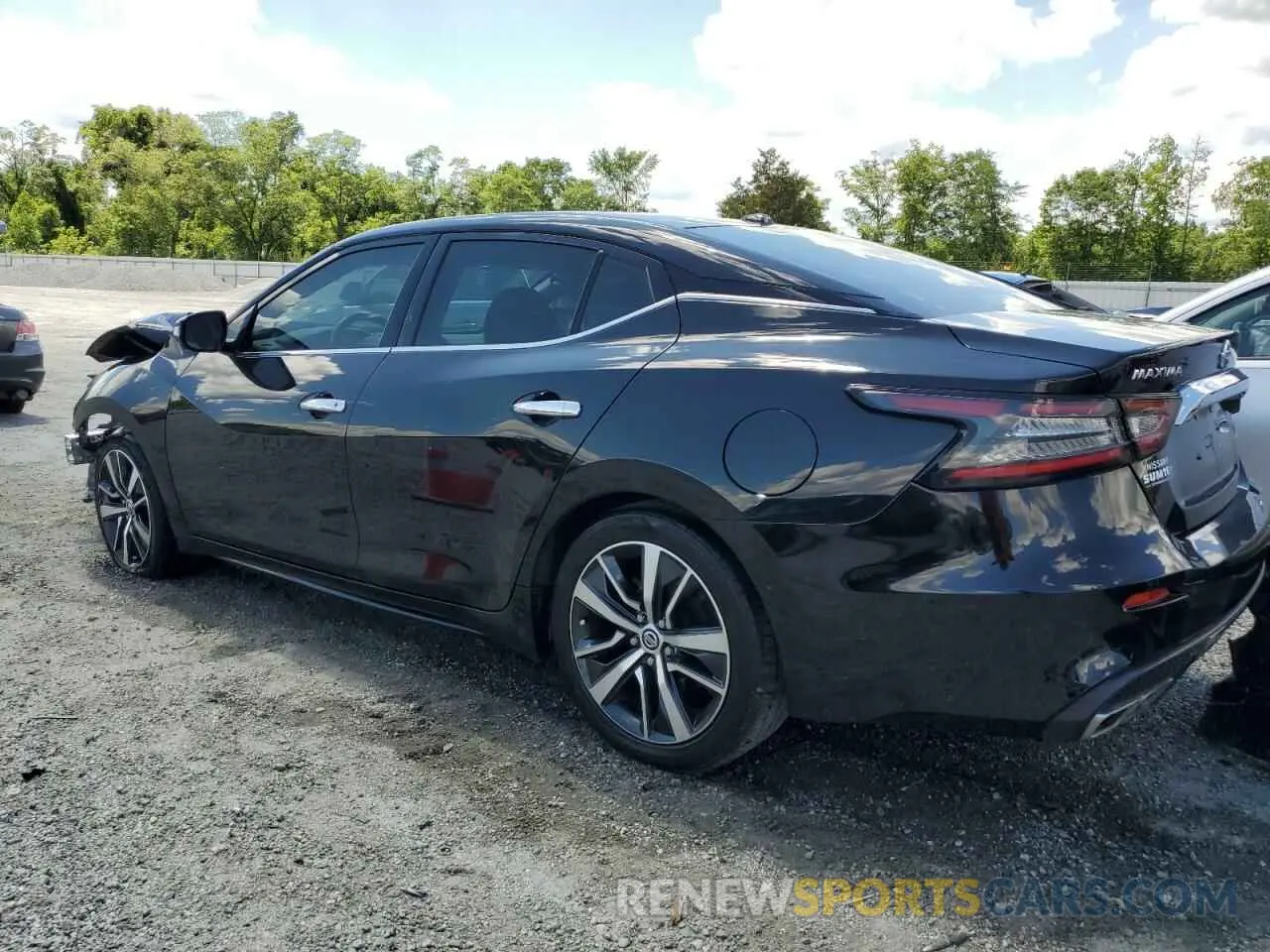 2 Photograph of a damaged car 1N4AA6AV0KC373349 NISSAN MAXIMA 2019