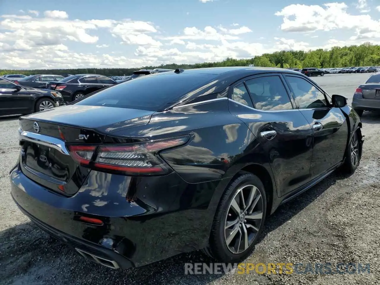3 Photograph of a damaged car 1N4AA6AV0KC373349 NISSAN MAXIMA 2019