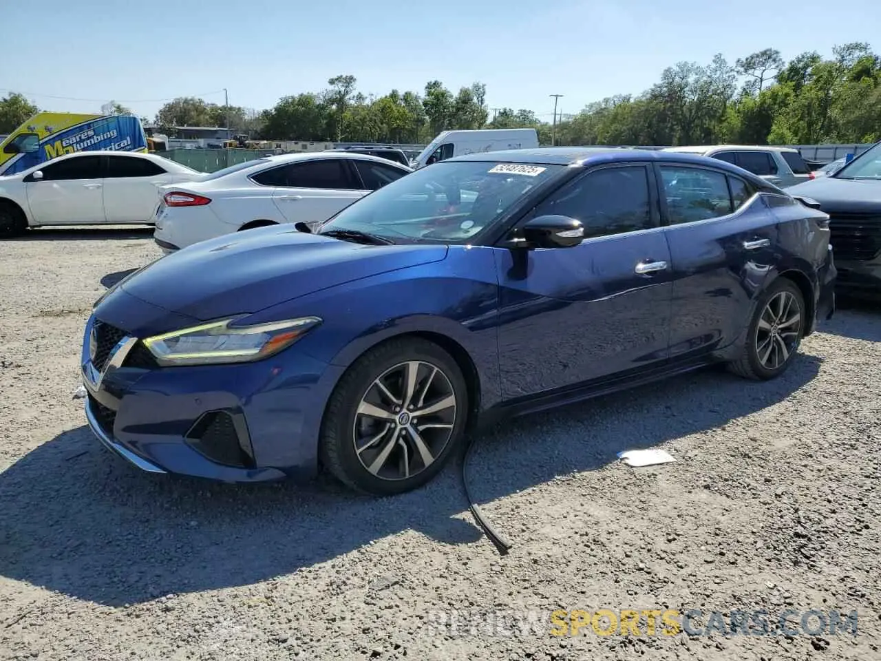 1 Photograph of a damaged car 1N4AA6AV0KC373397 NISSAN MAXIMA 2019