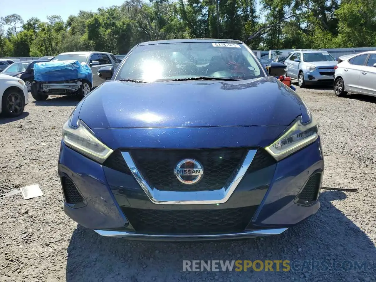 5 Photograph of a damaged car 1N4AA6AV0KC373397 NISSAN MAXIMA 2019