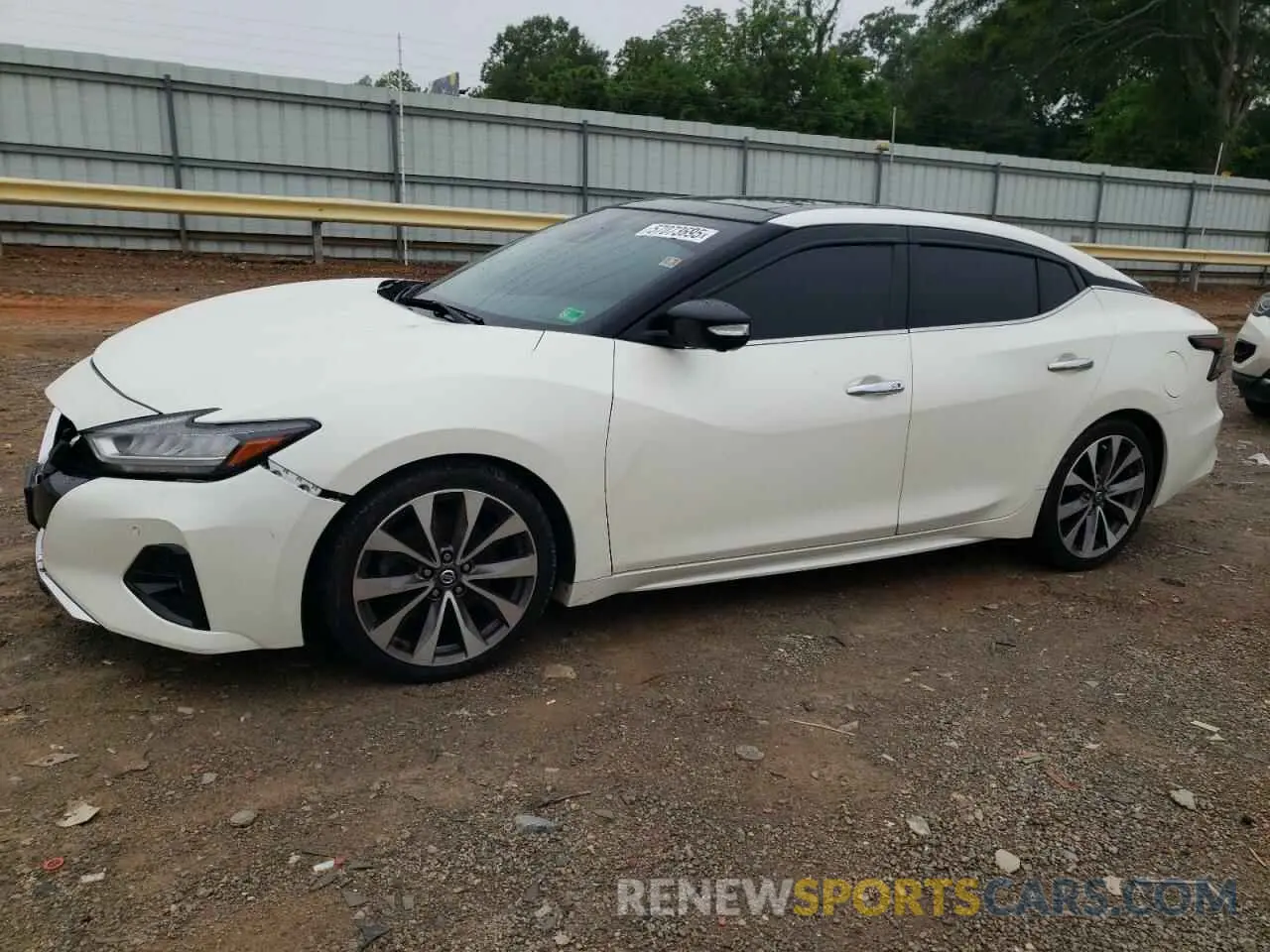 1 Photograph of a damaged car 1N4AA6AV0KC374128 NISSAN MAXIMA 2019