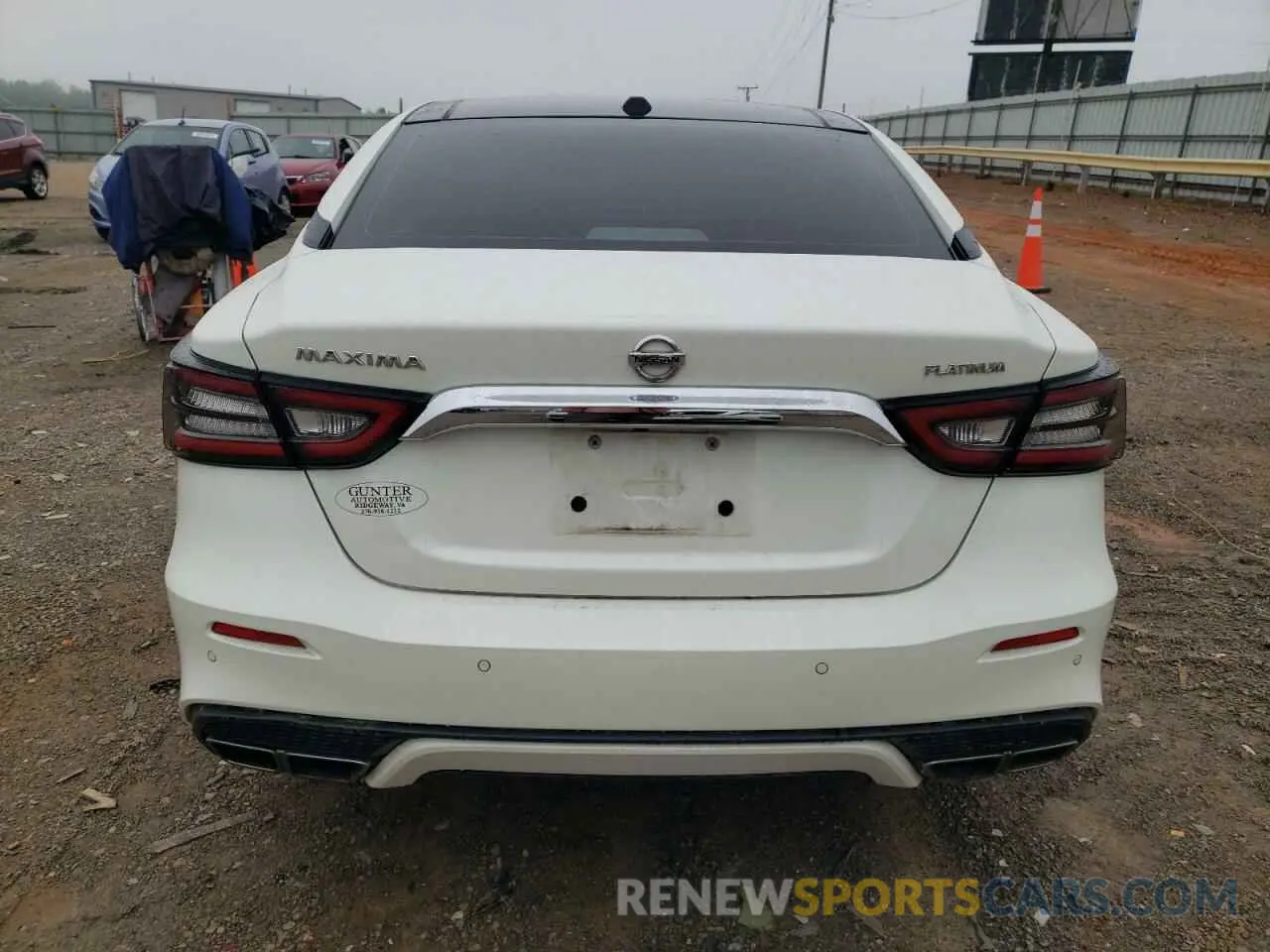 6 Photograph of a damaged car 1N4AA6AV0KC374128 NISSAN MAXIMA 2019