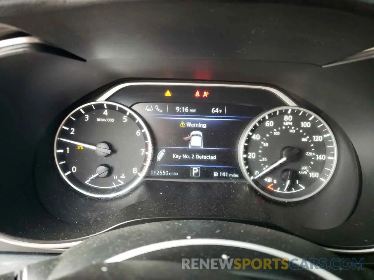 9 Photograph of a damaged car 1N4AA6AV0KC374128 NISSAN MAXIMA 2019