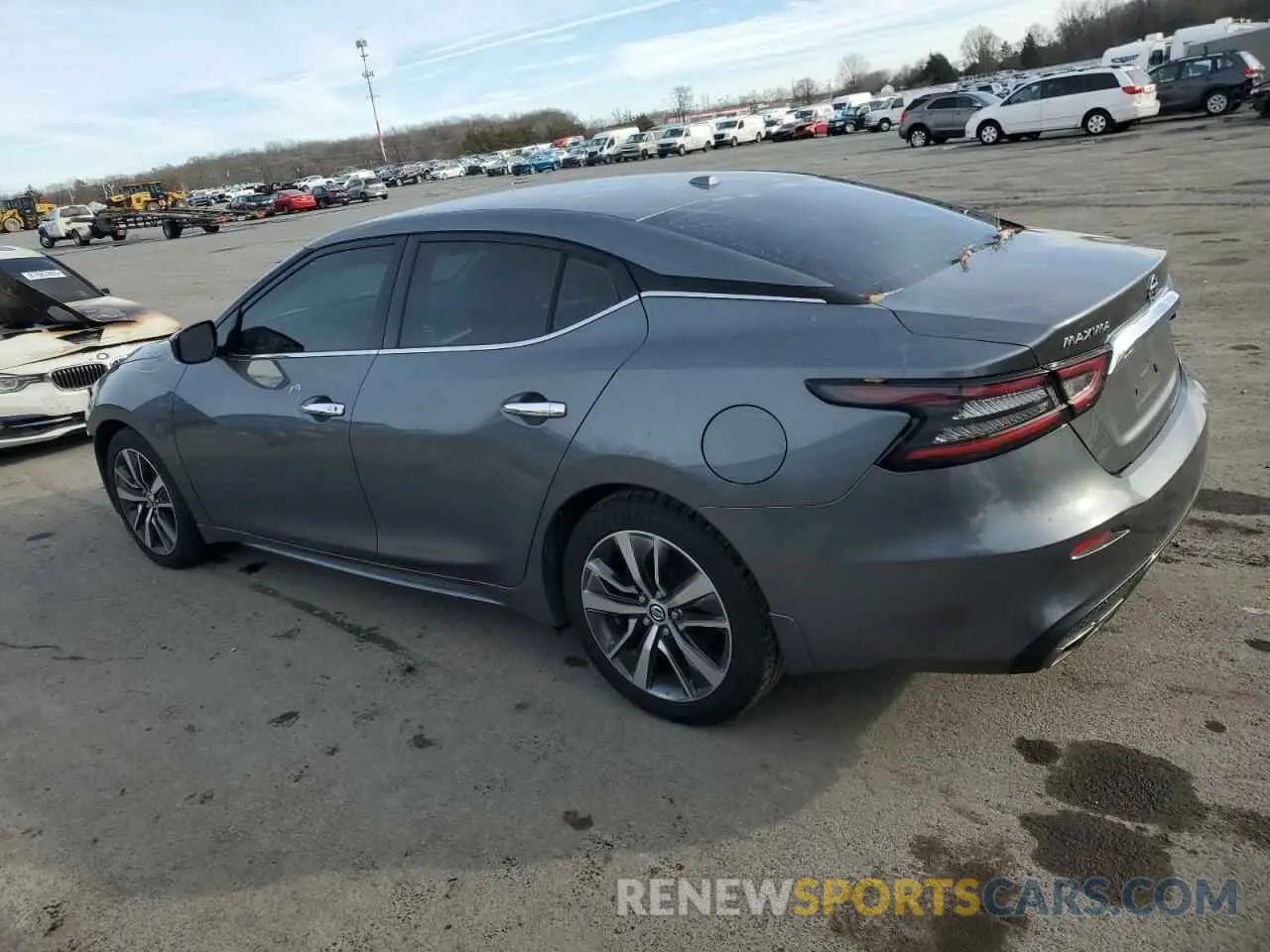 2 Photograph of a damaged car 1N4AA6AV0KC374534 NISSAN MAXIMA 2019