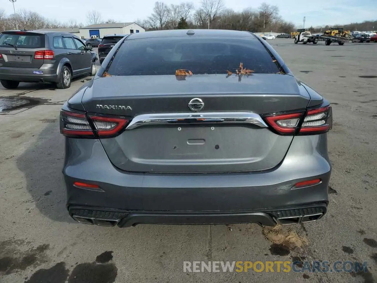 6 Photograph of a damaged car 1N4AA6AV0KC374534 NISSAN MAXIMA 2019