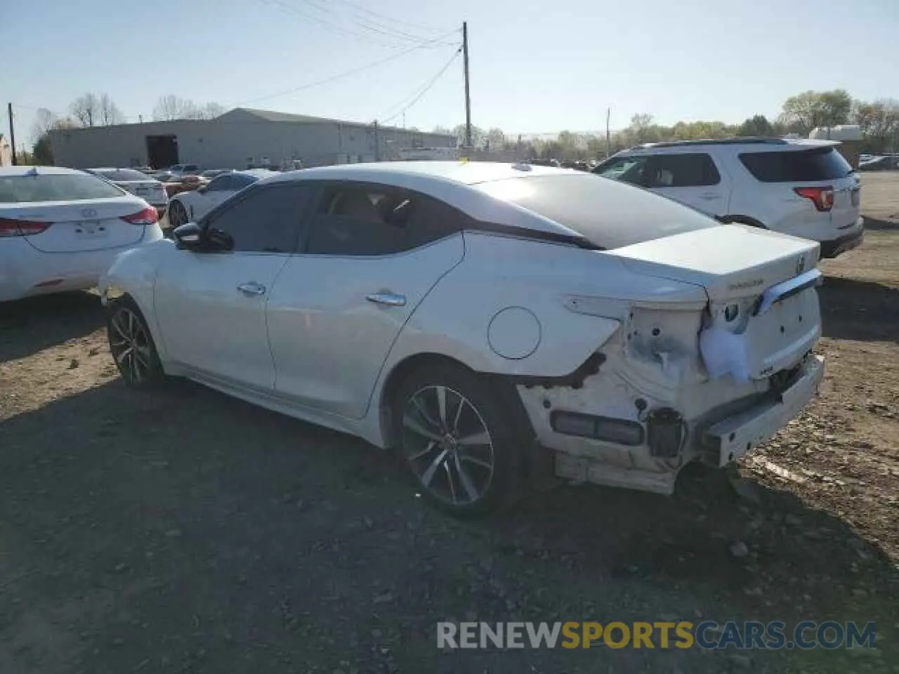 2 Photograph of a damaged car 1N4AA6AV0KC375361 NISSAN MAXIMA 2019