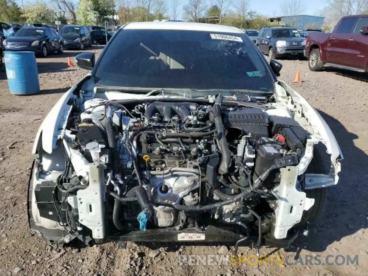 5 Photograph of a damaged car 1N4AA6AV0KC375361 NISSAN MAXIMA 2019