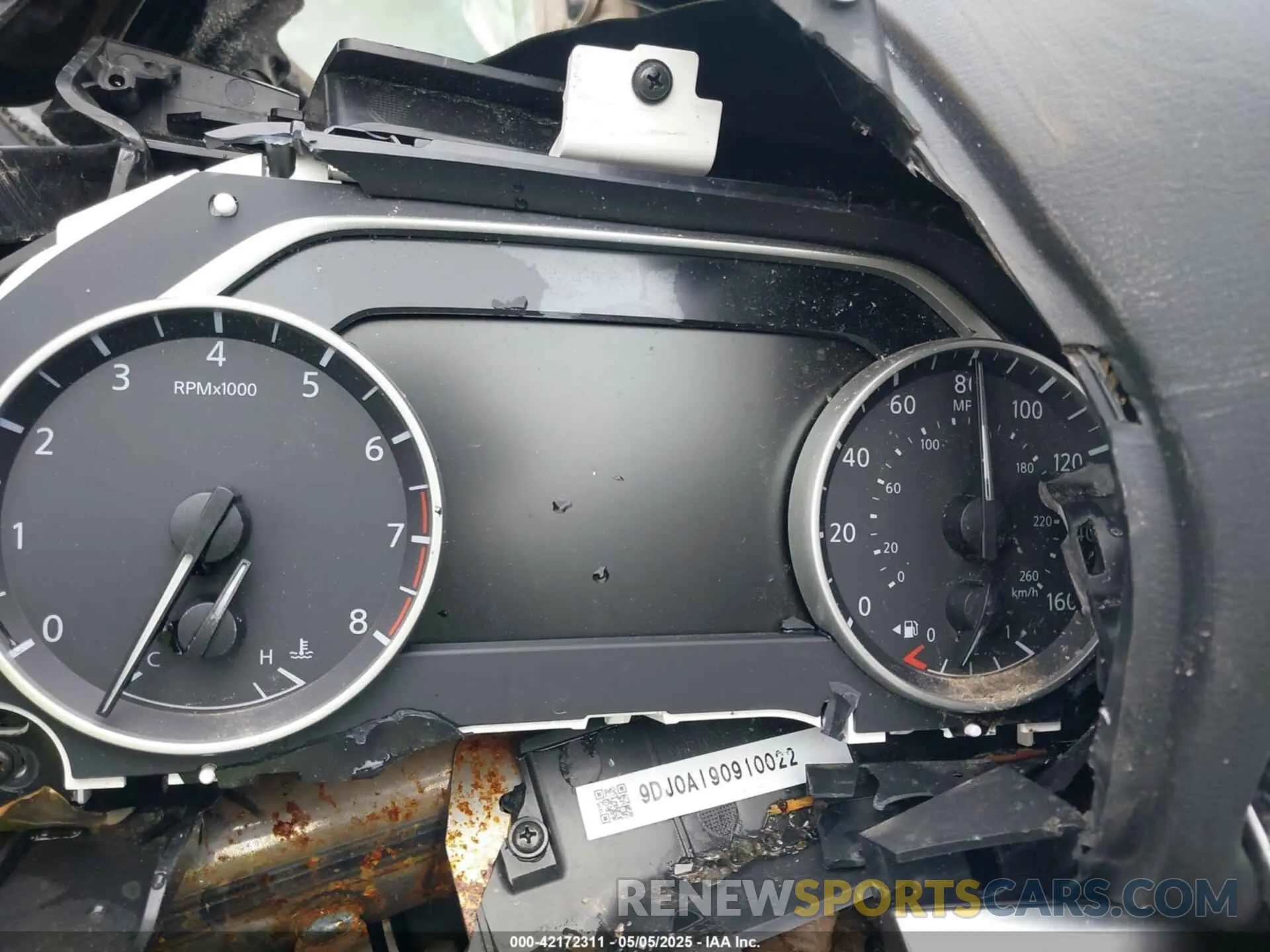 7 Photograph of a damaged car 1N4AA6AV0KC377059 NISSAN MAXIMA 2019