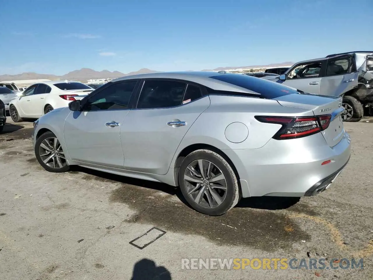 2 Photograph of a damaged car 1N4AA6AV0KC382231 NISSAN MAXIMA 2019
